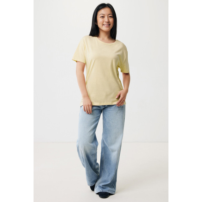 T-shirt femme personnalisé en coton recyclé Iqoniq Yala 