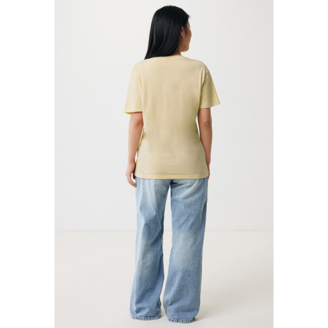 T-shirt femme personnalisé en coton recyclé Iqoniq Yala 