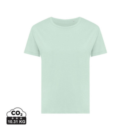 T-shirt femme personnalisé en coton recyclé Iqoniq Yala 