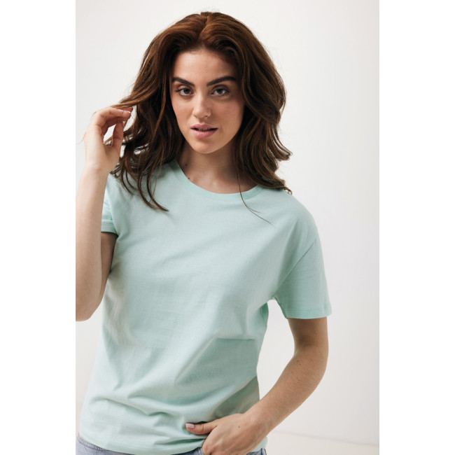 T-shirt femme personnalisé en coton recyclé Iqoniq Yala 