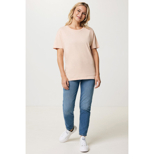 T-shirt femme personnalisé en coton recyclé Iqoniq Yala 