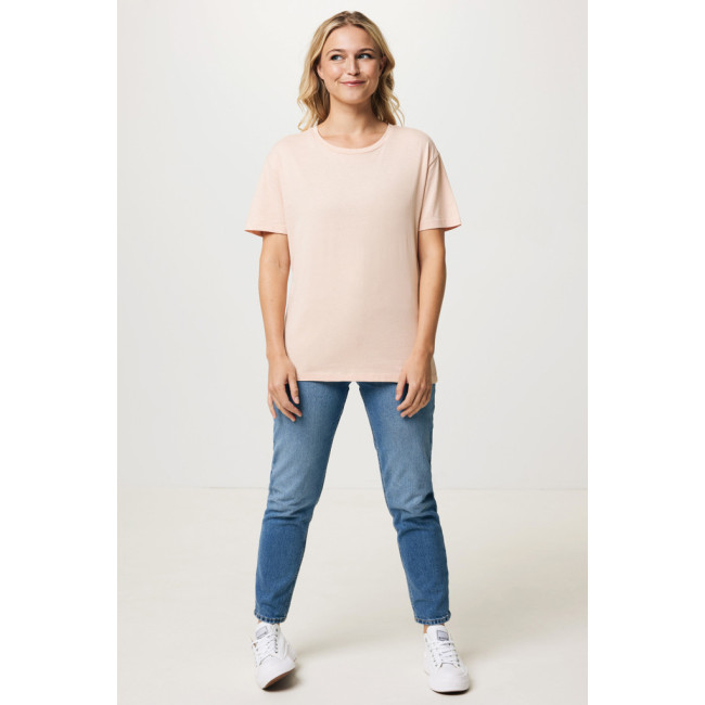 T-shirt femme personnalisé en coton recyclé Iqoniq Yala 