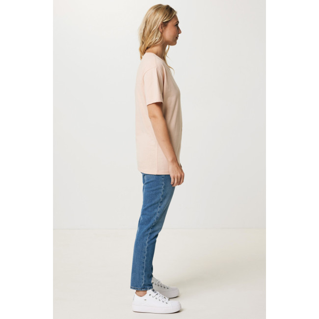 T-shirt femme personnalisé en coton recyclé Iqoniq Yala 