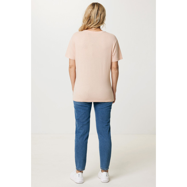 T-shirt femme personnalisé en coton recyclé Iqoniq Yala 