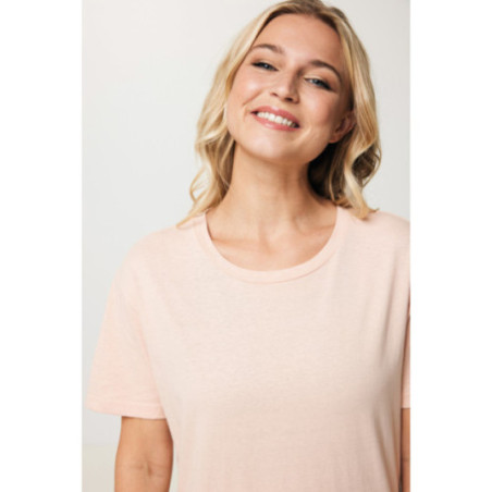 T-shirt femme personnalisé en coton recyclé Iqoniq Yala 