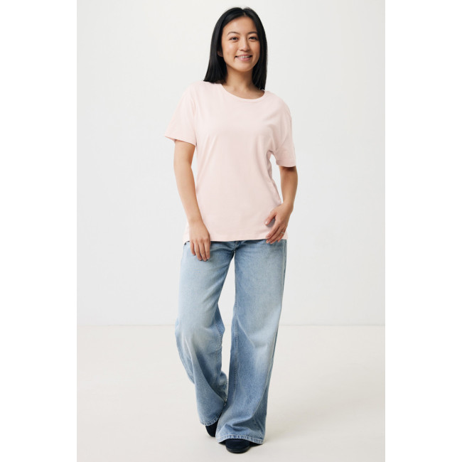 T-shirt femme personnalisé en coton recyclé Iqoniq Yala 