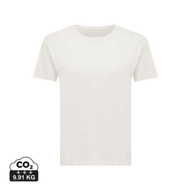 T-shirt femme personnalisé en coton recyclé Iqoniq Yala 