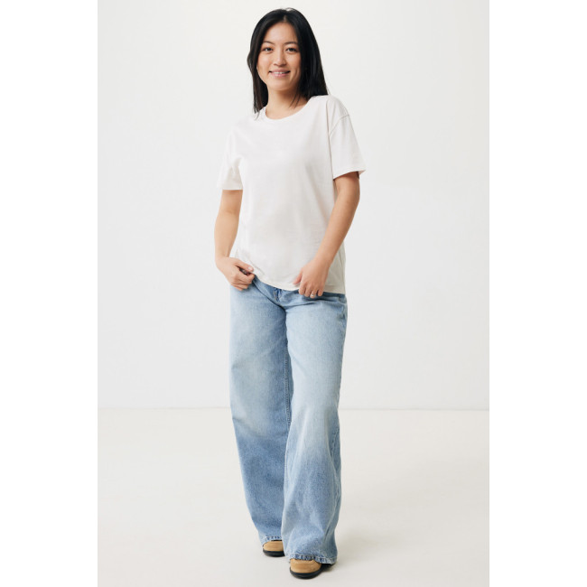 T-shirt femme personnalisé en coton recyclé Iqoniq Yala 