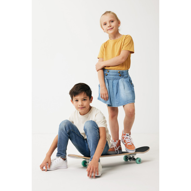 T-shirt enfant personnalisé en coton recyclé Iqoniq Koli 