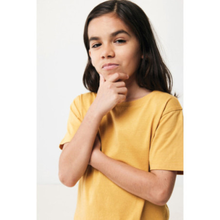 T-shirt enfant personnalisé en coton recyclé Iqoniq Koli 