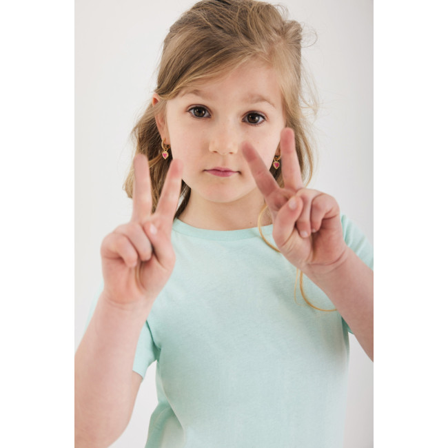 T-shirt enfant personnalisé en coton recyclé Iqoniq Koli 