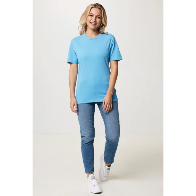 T-shirt personnalisé en coton recyclé Iqoniq Bryce 