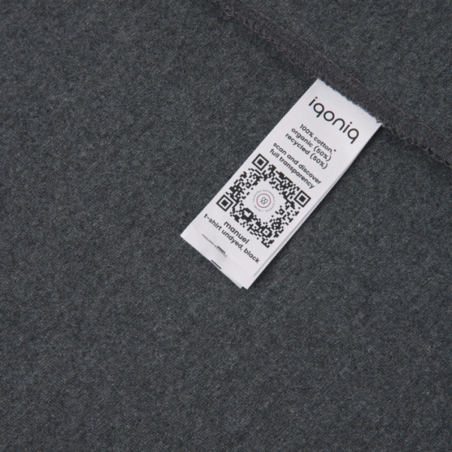 T-shirt en coton recyclé non teinté Iqoniq Manuel 