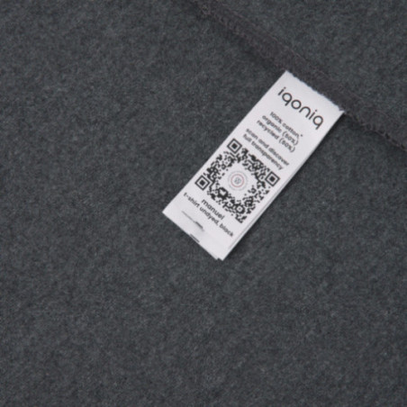 T-shirt en coton recyclé non teinté Iqoniq Manuel 