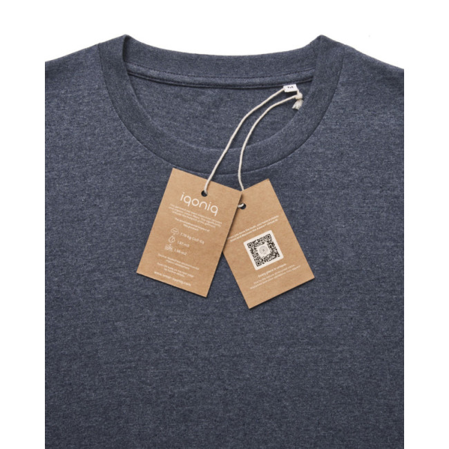 T-shirt en coton recyclé non teinté Iqoniq Manuel 