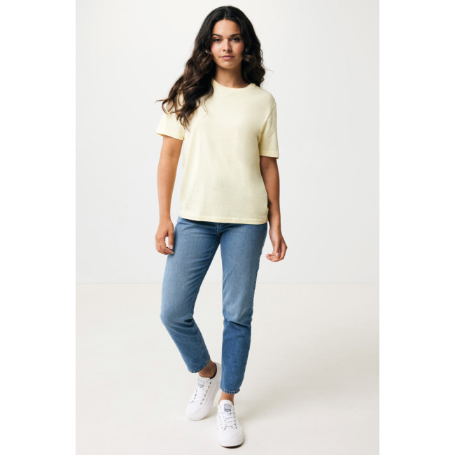 T-shirt personnalisé léger en coton recyclé Iqoniq Sierra 