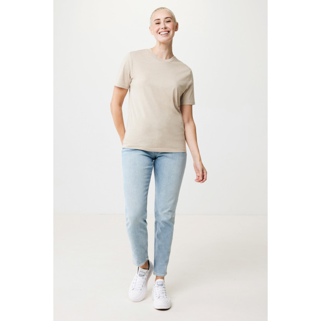 T-shirt personnalisé léger en coton recyclé Iqoniq Sierra 
