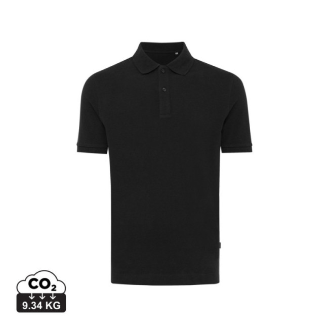 Polo publicitaire en coton piqué et recyclé Iqoniq Yosemite 