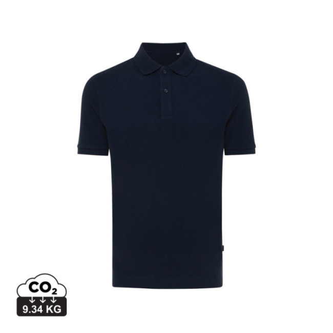 Polo publicitaire en coton piqué et recyclé Iqoniq Yosemite 