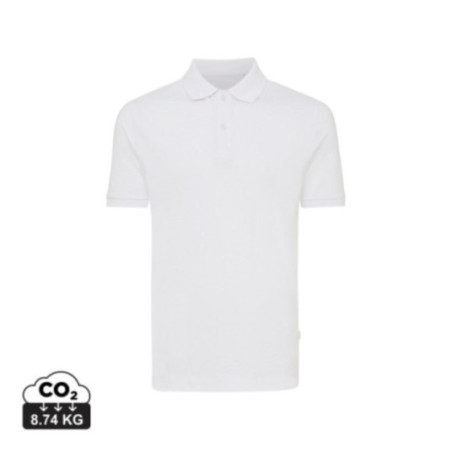 Polo publicitaire en coton piqué et recyclé Iqoniq Yosemite 