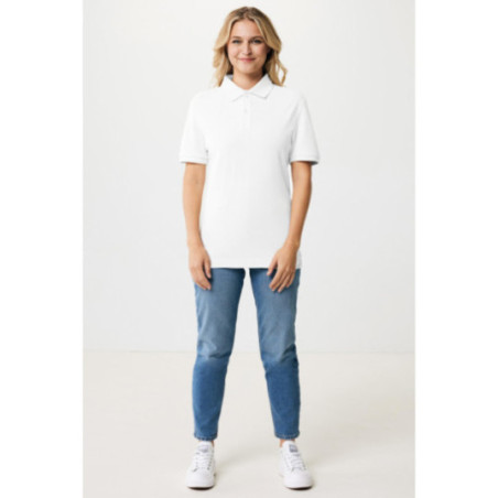 Polo publicitaire en coton piqué et recyclé Iqoniq Yosemite 