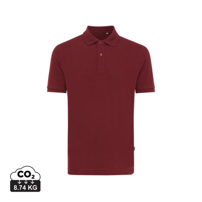 Polo publicitaire en coton piqué et recyclé Iqoniq Yosemite 