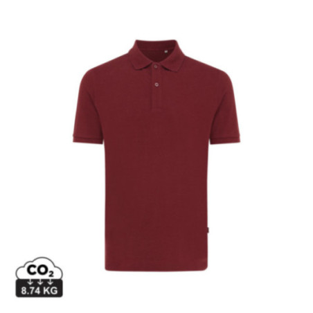 Polo publicitaire en coton piqué et recyclé Iqoniq Yosemite 