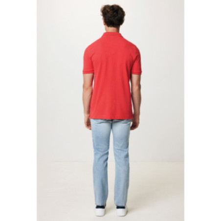Polo publicitaire en coton piqué et recyclé Iqoniq Yosemite 