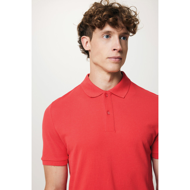 Polo publicitaire en coton piqué et recyclé Iqoniq Yosemite 