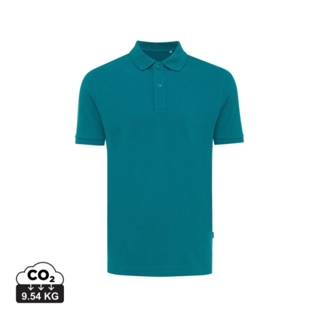 Polo publicitaire en coton piqué et recyclé Iqoniq Yosemite 