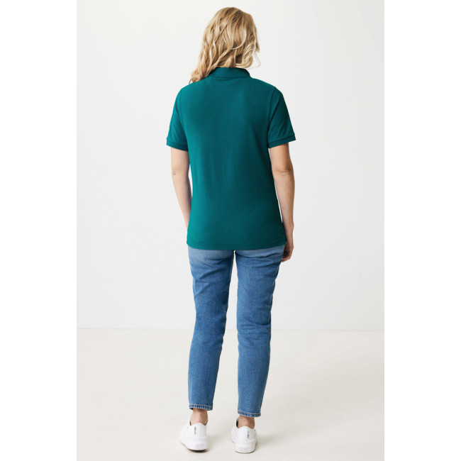 Polo publicitaire en coton piqué et recyclé Iqoniq Yosemite 