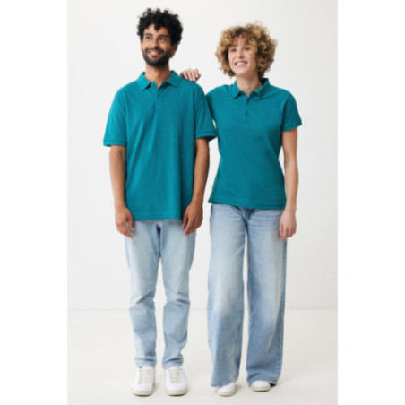 Polo publicitaire en coton piqué et recyclé Iqoniq Yosemite 