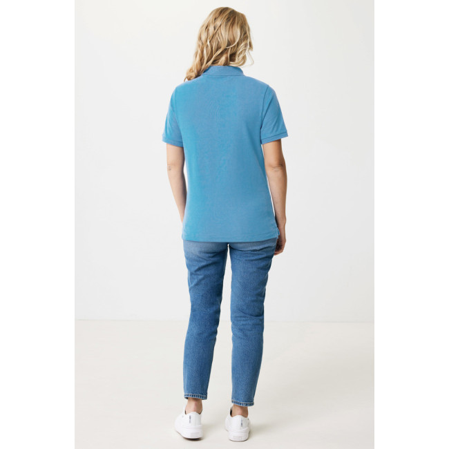 Polo publicitaire en coton piqué et recyclé Iqoniq Yosemite 