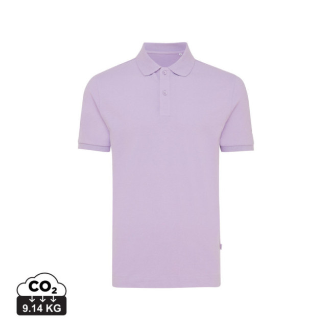Polo publicitaire en coton piqué et recyclé Iqoniq Yosemite 
