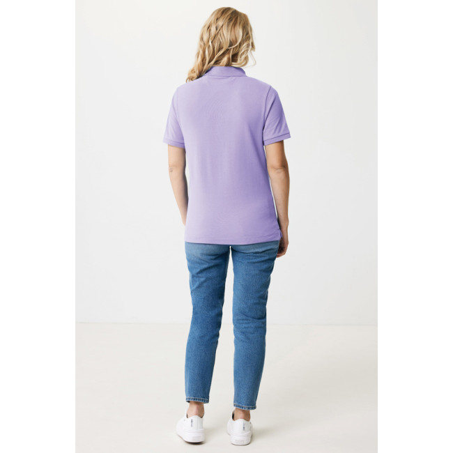 Polo publicitaire en coton piqué et recyclé Iqoniq Yosemite 