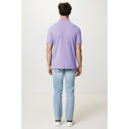 Polo publicitaire en coton piqué et recyclé Iqoniq Yosemite 