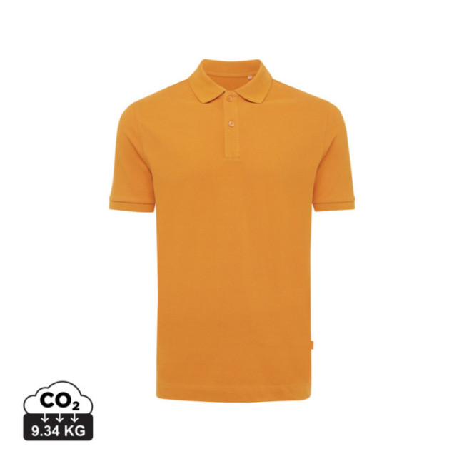 Polo publicitaire en coton piqué et recyclé Iqoniq Yosemite 