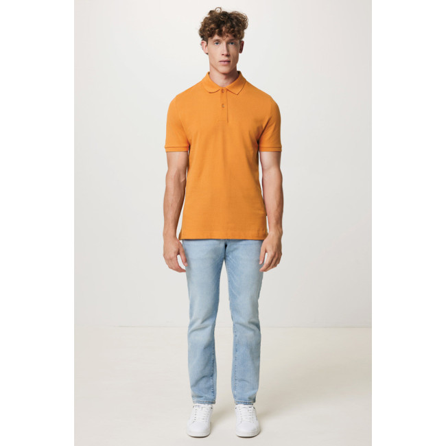 Polo publicitaire en coton piqué et recyclé Iqoniq Yosemite 