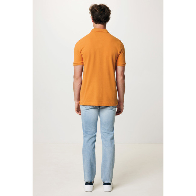 Polo publicitaire en coton piqué et recyclé Iqoniq Yosemite 