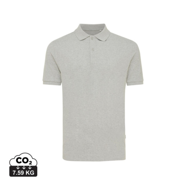 Polo publicitaire en coton piqué et recyclé Iqoniq Yosemite 