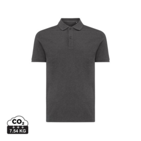 Polo publicitaire en coton piqué et recyclé Iqoniq Yosemite 