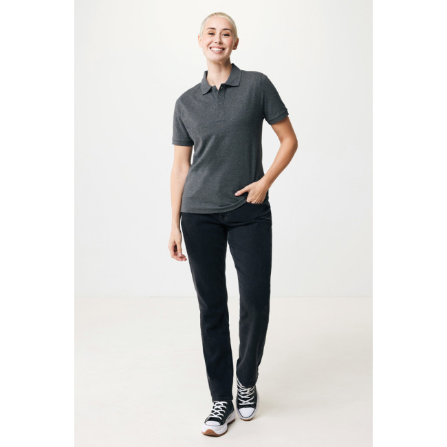 Polo publicitaire en coton piqué et recyclé Iqoniq Yosemite 