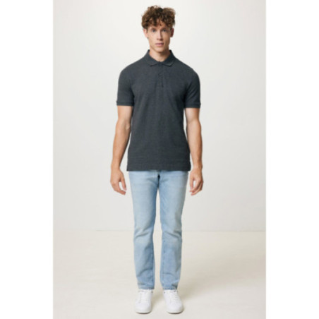 Polo publicitaire en coton piqué et recyclé Iqoniq Yosemite 