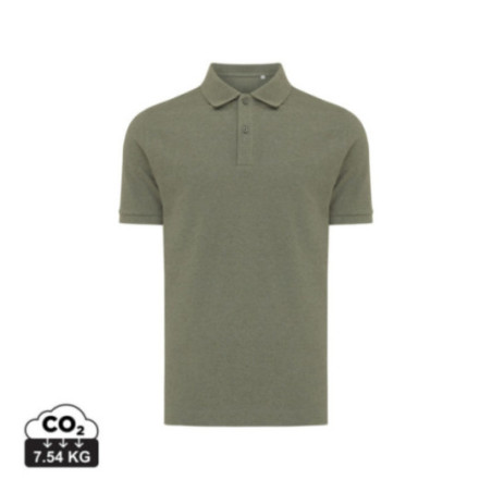 Polo publicitaire en coton piqué et recyclé Iqoniq Yosemite 