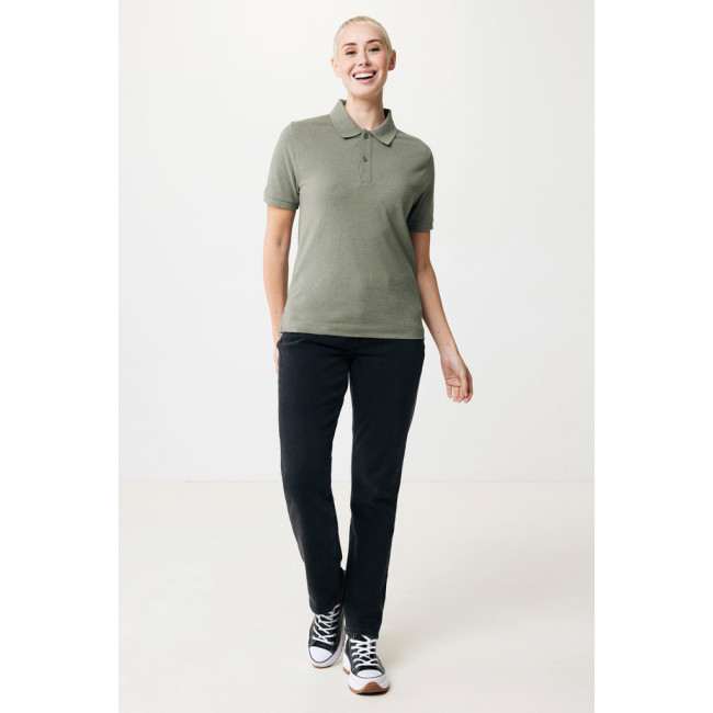 Polo publicitaire en coton piqué et recyclé Iqoniq Yosemite 