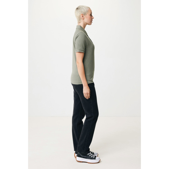 Polo publicitaire en coton piqué et recyclé Iqoniq Yosemite 