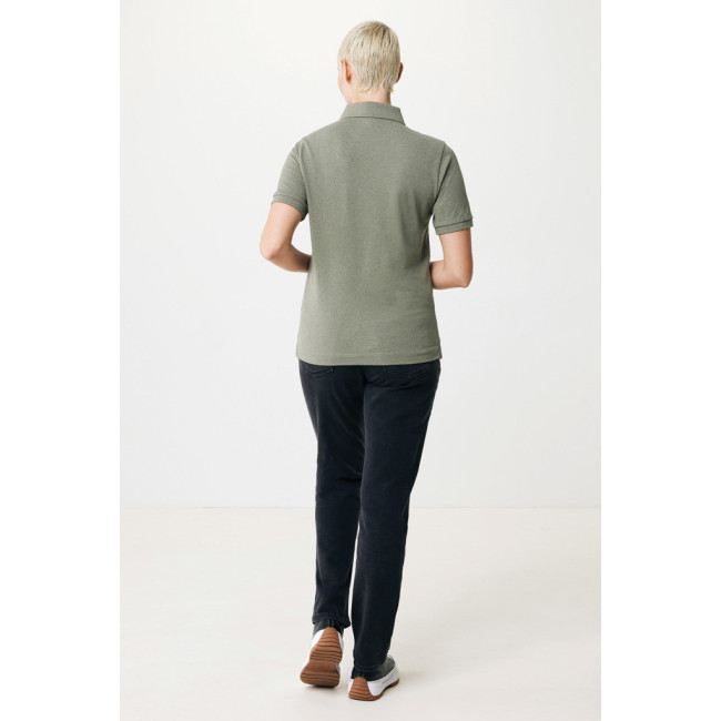 Polo publicitaire en coton piqué et recyclé Iqoniq Yosemite 