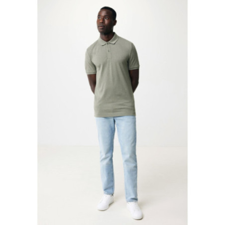Polo publicitaire en coton piqué et recyclé Iqoniq Yosemite 