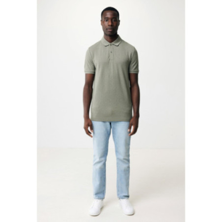 Polo publicitaire en coton piqué et recyclé Iqoniq Yosemite 