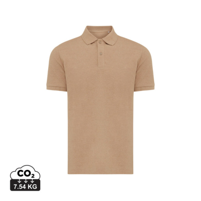 Polo publicitaire en coton piqué et recyclé Iqoniq Yosemite 